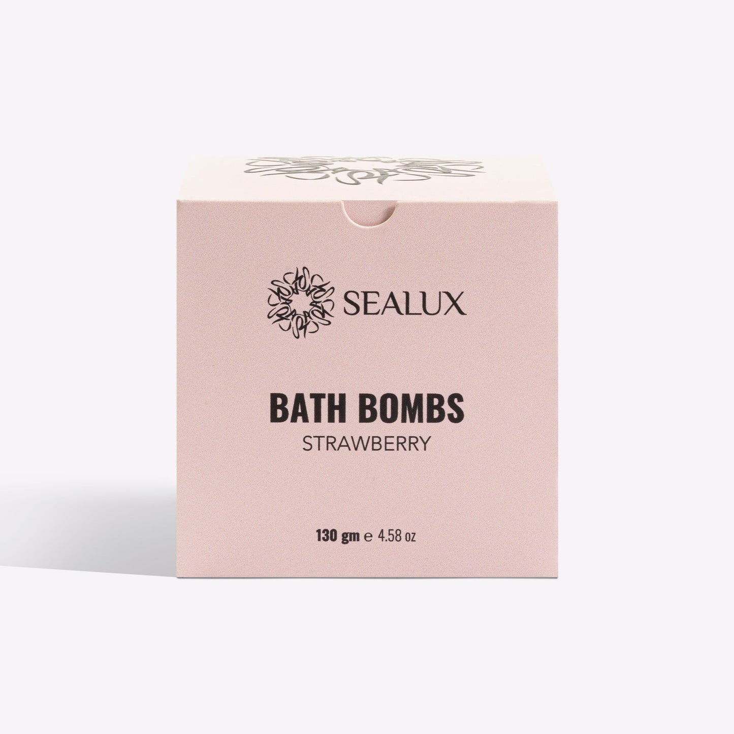 كرة الاستحمام الفوارة بنكهة الفراولة