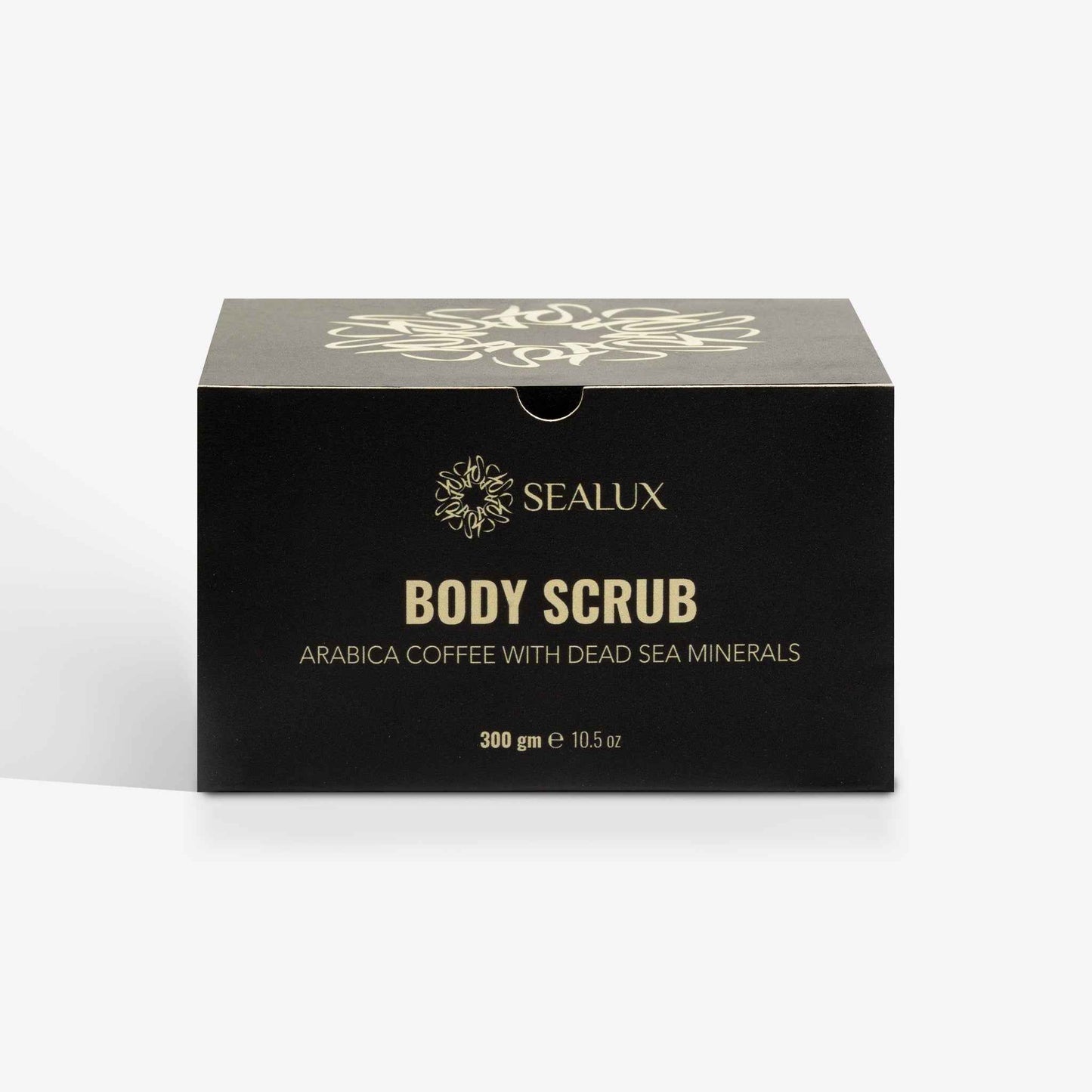 مقشر الجسم بالقهوة العربية ومعادن البحر الميت