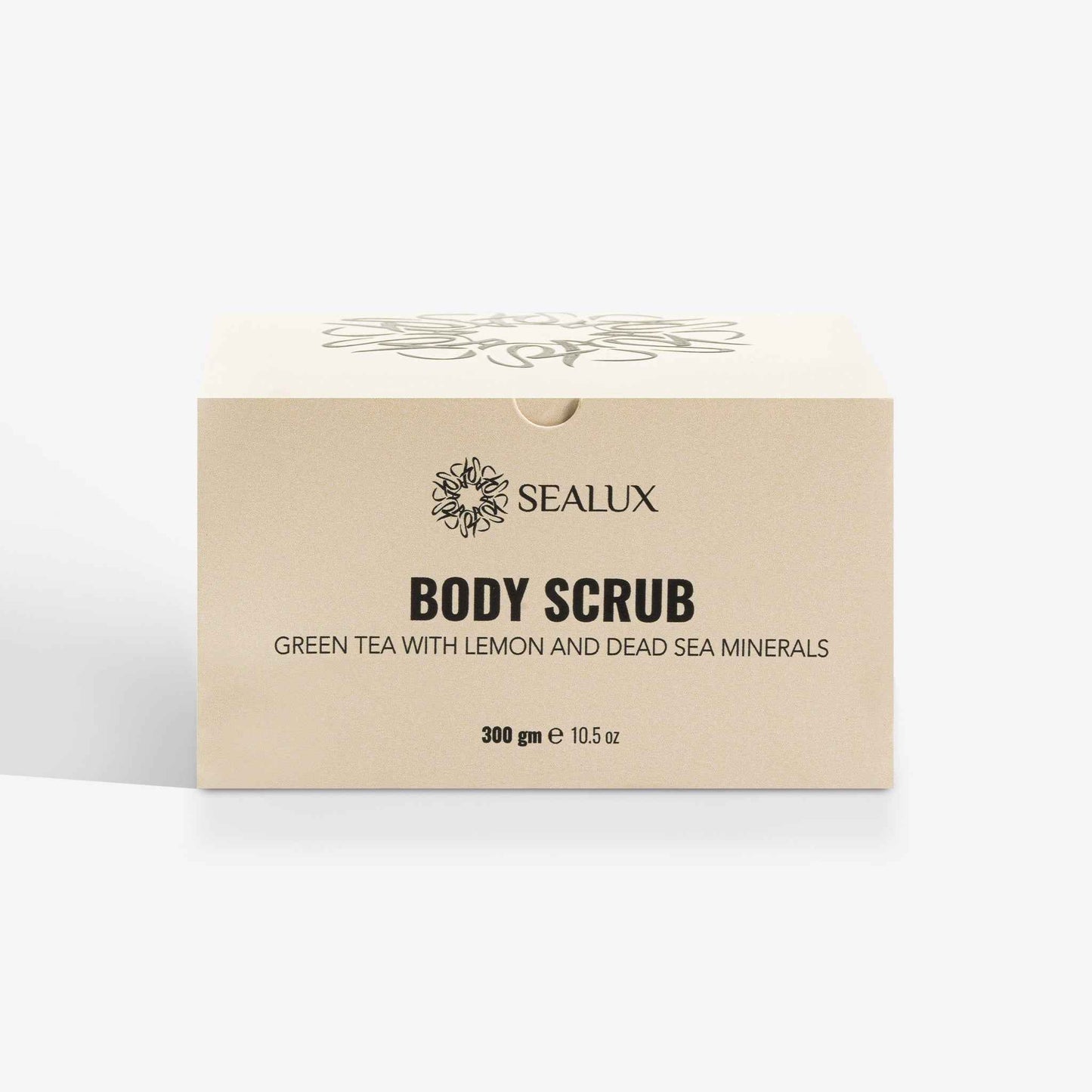 مقشر الجسم بالشاي الأخضر والليمون ومعادن البحر الميت