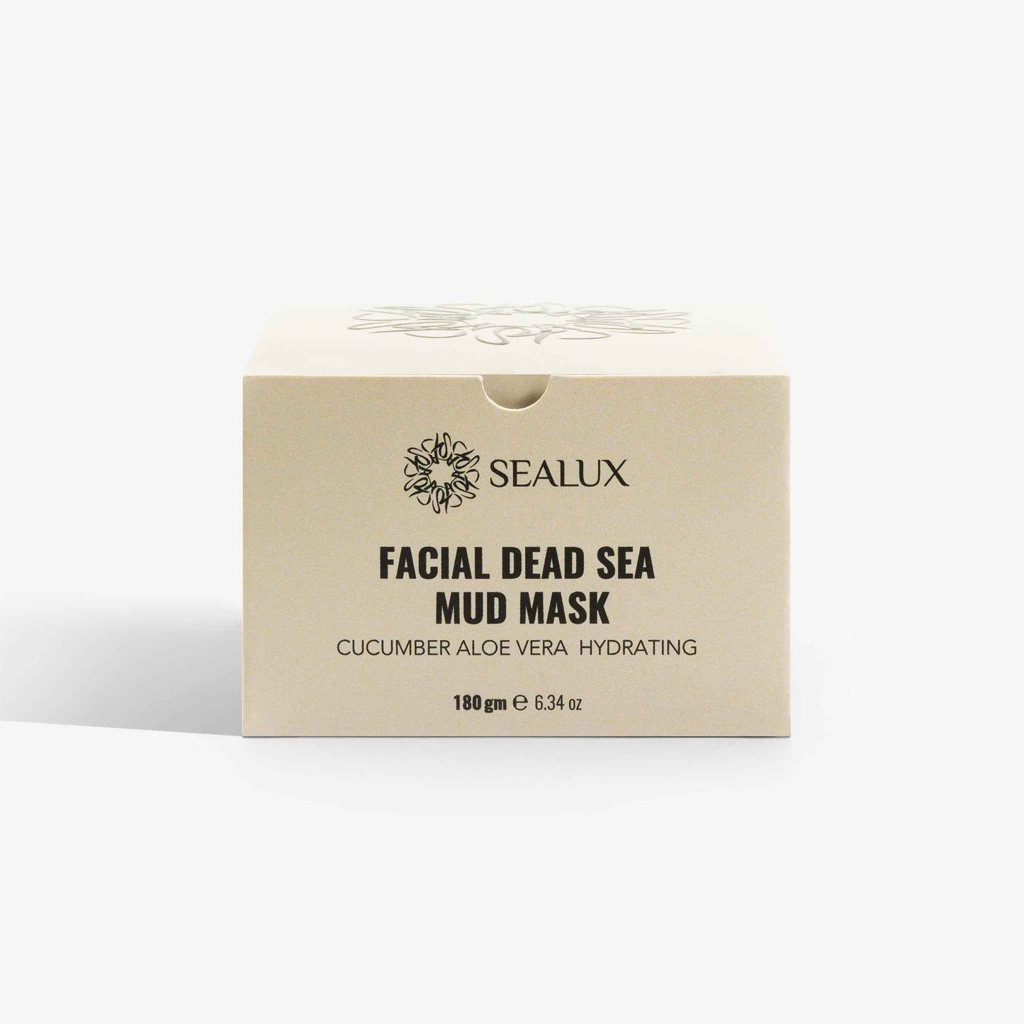 قناع طين البحر الميت للوجه بالخيار و صبار الألوفيرا