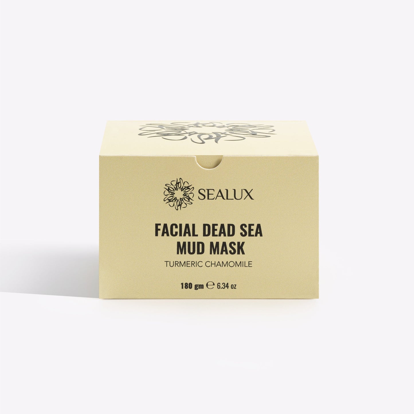 قناع طين البحر الميت للوجه بالبابونج والكركم