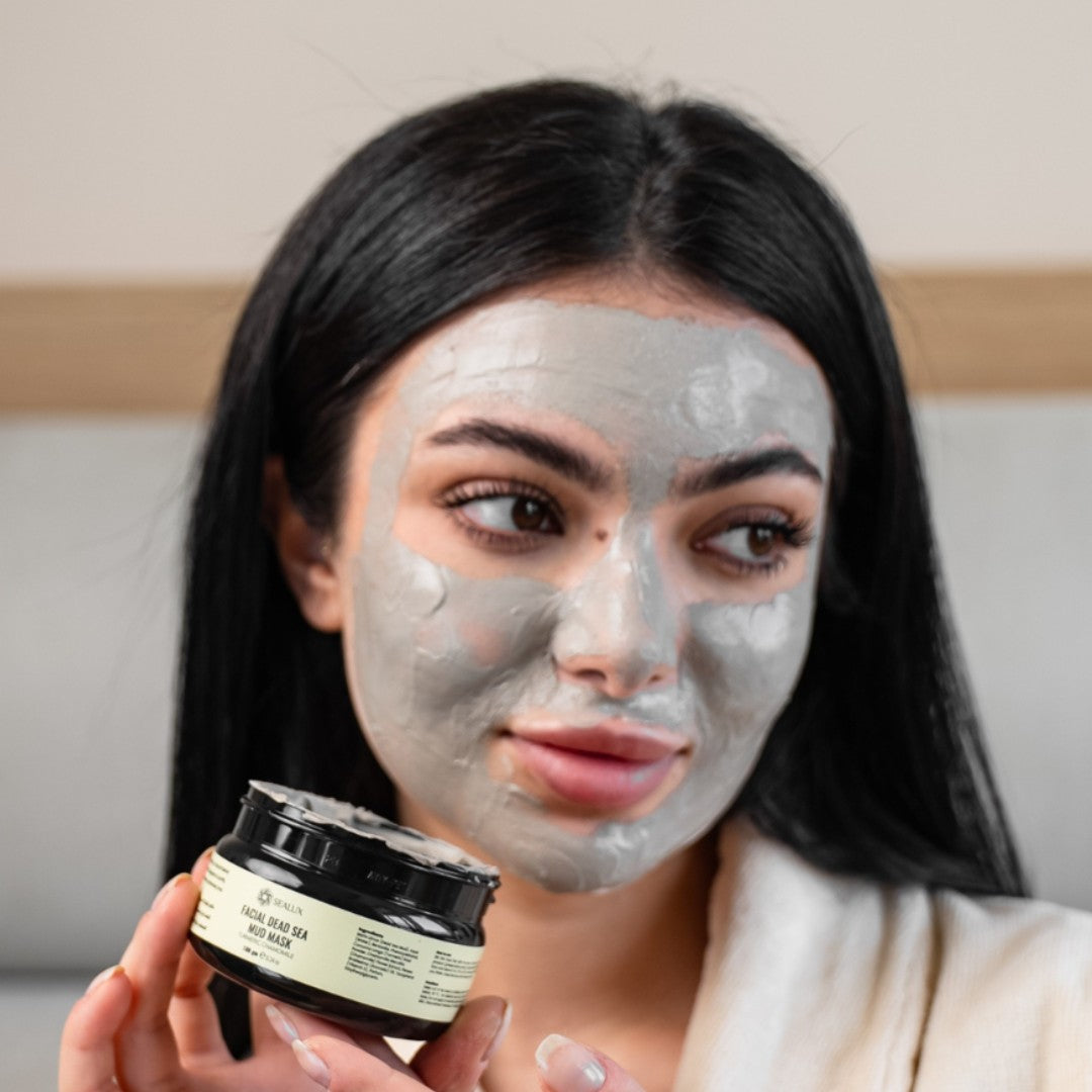 Facial Dead Sea Mud Mask (Turmeric & Chamomile)